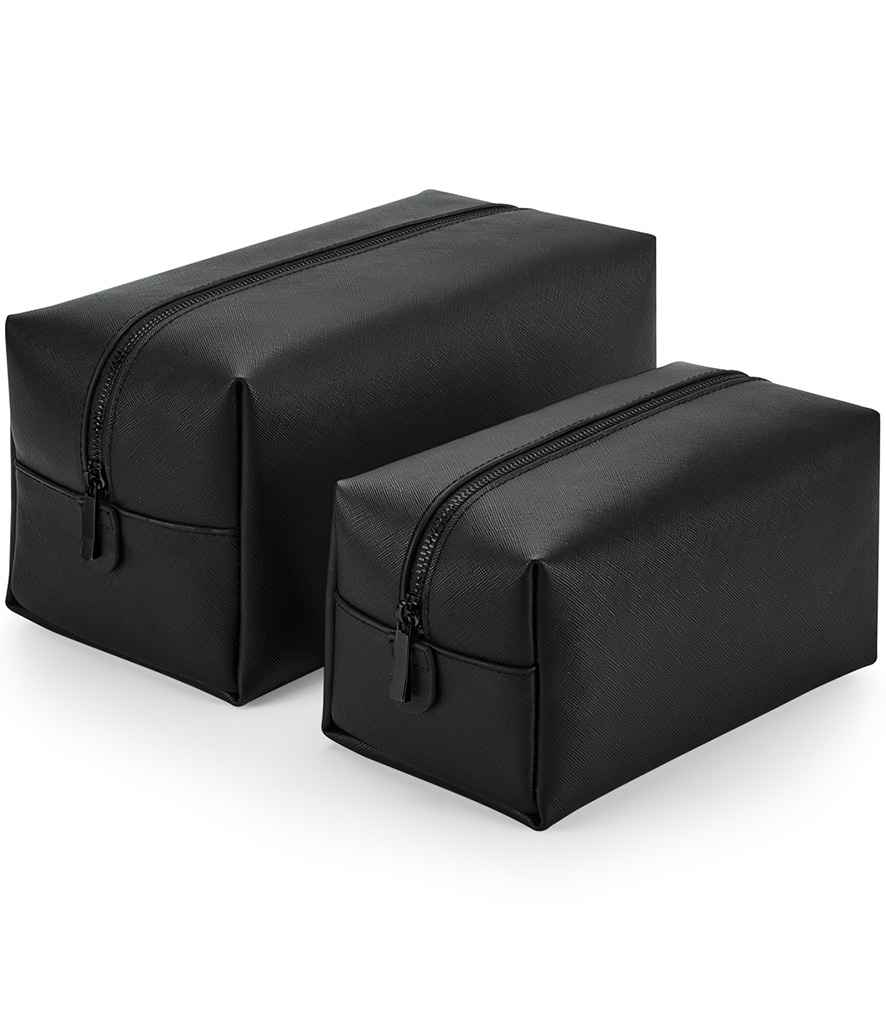 BagBase Boutique Toiletry Case | Black/Black - Image 2