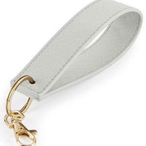 BagBase Boutique Wristlet Key Ring | Soft Grey