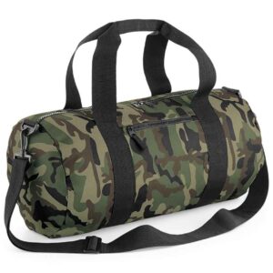 BagBase Camo Barrel Bag | Jungle Camo