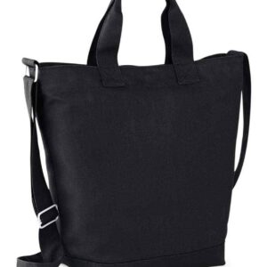BagBase Canvas Day Bag | Black