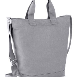 BagBase Canvas Day Bag | Light Grey