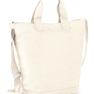 BagBase Canvas Day Bag | Natural