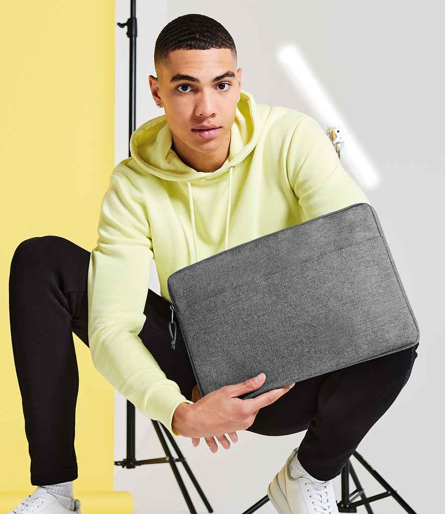 BagBase Essential 15" Laptop Case | Grey Marl