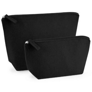 BagBase Felt Accessory Bag | Black