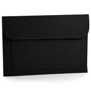 BagBase Felt Laptop/Document Slip | Black