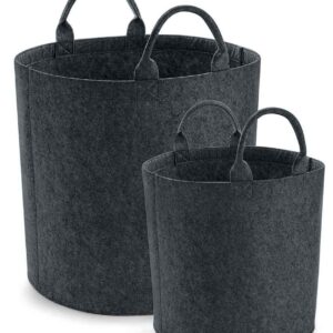 BagBase Felt Trug | Charcoal Melange