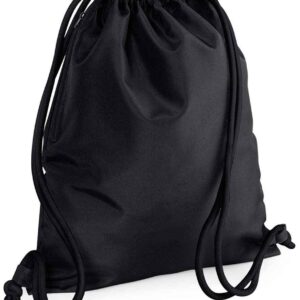 BagBase Icon Gymsac | Black/Black