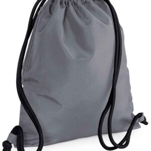 BagBase Icon Gymsac | Graphite Grey/Black