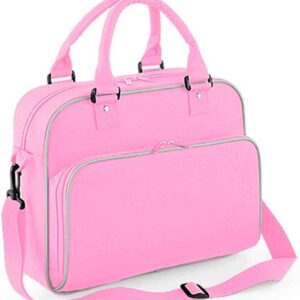 BagBase Junior Dance Bag | Classic Pink/Light Grey