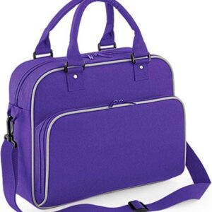 BagBase Junior Dance Bag | Purple/Light Grey