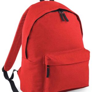 BagBase Kids Fashion Backpack | Bright Red