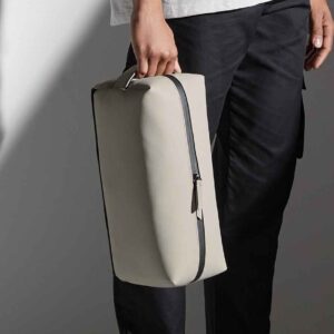 BagBase Matte PU Shoe/Accessory Bag | Clay