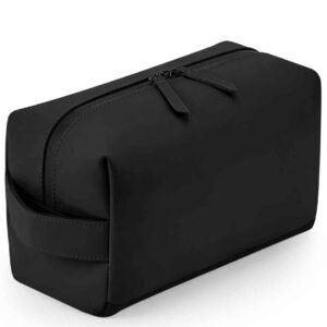 BagBase Matte PU Toiletry/Accessory Case | Black