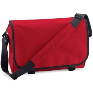 BagBase Messenger Bag | Classic Red