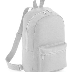 BagBase Mini Essential Fashion Backpack | Light Grey