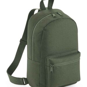 BagBase Mini Essential Fashion Backpack | Olive Green