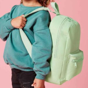 BagBase Mini Essential Fashion Backpack | Pistachio