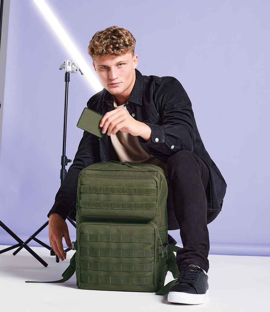 BagBase MOLLE Utility Patch | Military Green