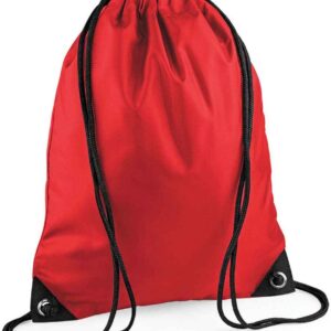 BagBase Premium Gymsac | Bright Red