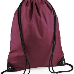 BagBase Premium Gymsac | Burgundy