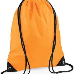 BagBase Premium Gymsac | Fluorescent Orange