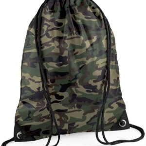 BagBase Premium Gymsac | Jungle Camo