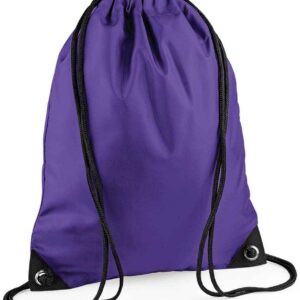 BagBase Premium Gymsac | Purple
