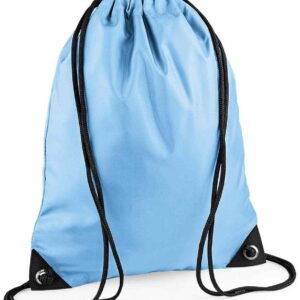 BagBase Premium Gymsac | Sky Blue