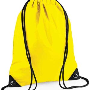 BagBase Premium Gymsac | Yellow