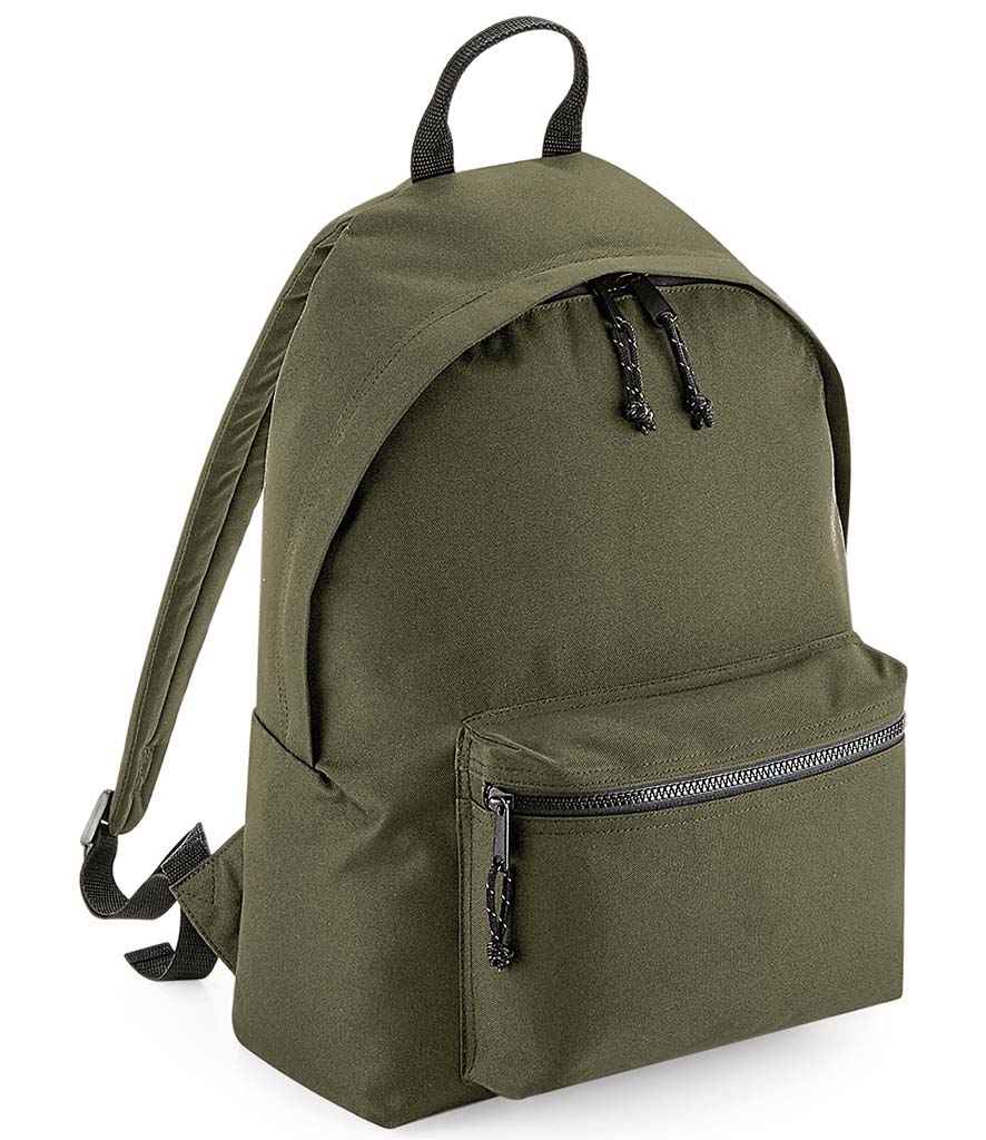 BagBase Recycled Backpack | Military Green