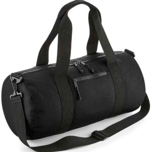 BagBase Recycled Barrel Bag | Black