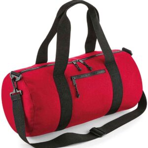BagBase Recycled Barrel Bag | Classic Red