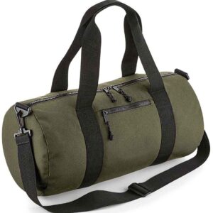 BagBase Recycled Barrel Bag | Military Green