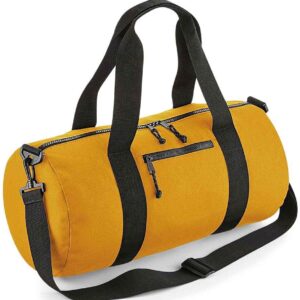 BagBase Recycled Barrel Bag | Mustard