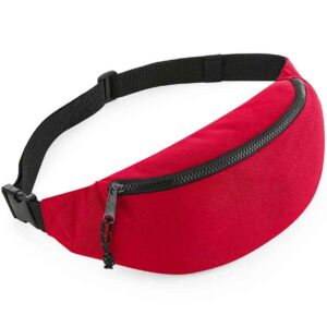 BagBase Recycled Belt Bag | Classic Red