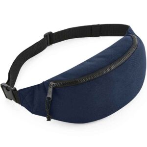 BagBase Recycled Belt Bag | Navy