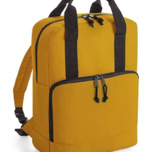 BagBase Recycled Cooler Backpack | Mustard