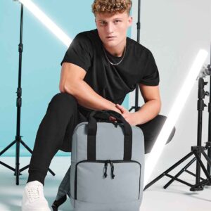 BagBase Recycled Cooler Backpack | Pure Grey