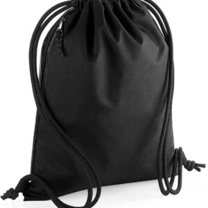BagBase Recycled Gymsac | Black