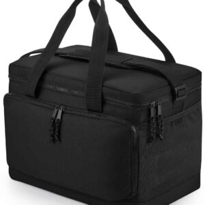 BagBase Recycled Large Cooler Shoulder Bag | Black