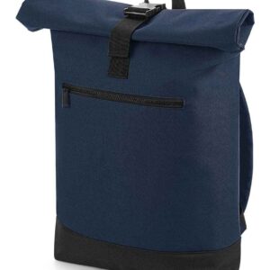 BagBase Roll-Top Backpack | French Navy