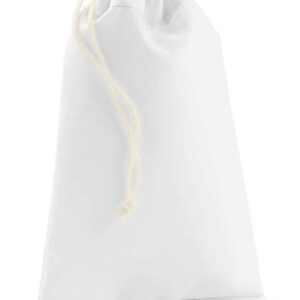 BagBase Sublimation Stuff Bag | White