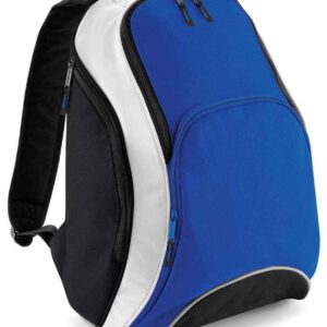 BagBase Teamwear Backpack | Bright Royal/Black