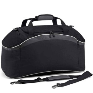 BagBase Teamwear Holdall | Black/Graphite Grey