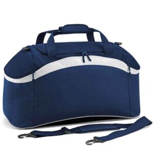 BagBase Teamwear Holdall | French Navy/White
