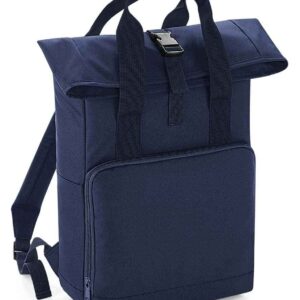 BagBase Twin Handle Roll-Top Backpack | Navy Dusk