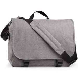 BagBase Two Tone Digital Messenger | Grey Marl