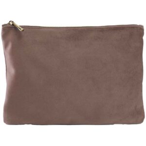BagBase Velvet Accessory Pouch | Rose Quartz