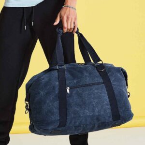 BagBase Vintage Canvas Weekender | Vintage Oxford Navy