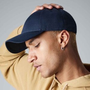 Beechfield Air Mesh 6 Panel Cap | Navy